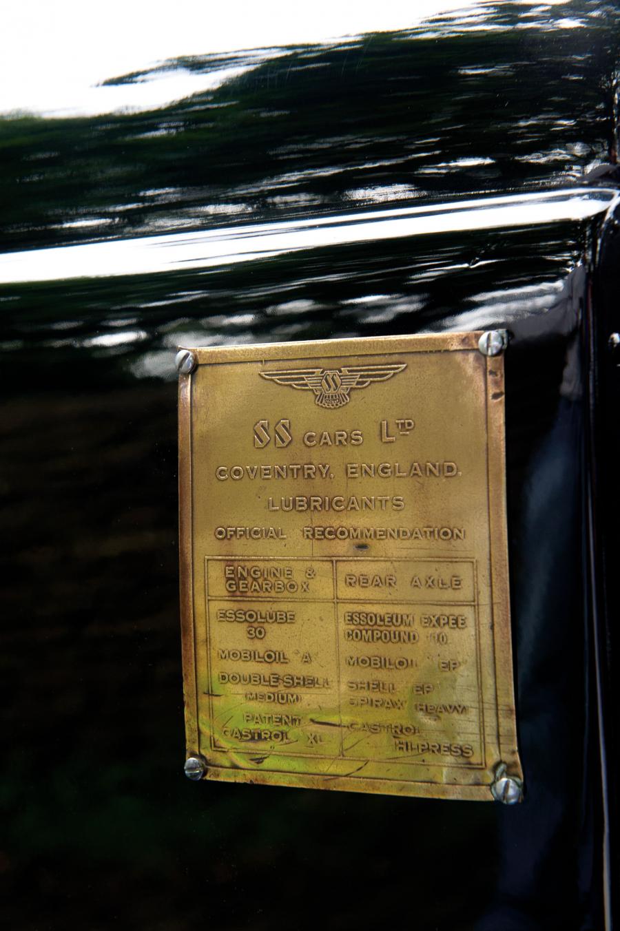  Jaguar SS100 2&frac12;-Litre Roadster 1936 года  (фото 14 из 30)